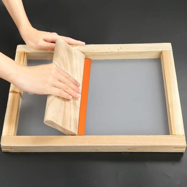 Screen Printing Starter kit Include 4 Different Size of Wood Silk Screen Printing Frame - Image 3