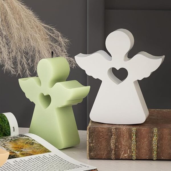 2PCS Heart Angle Silicone Molds - Image 2