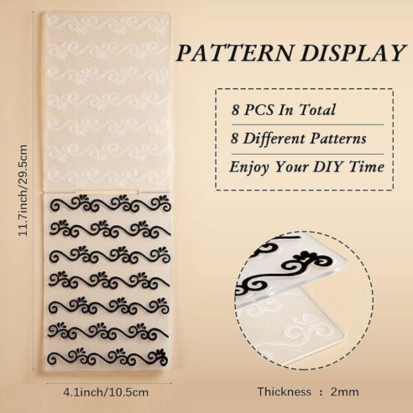 Template Paper Card Heart Folders for Card Making - Image 2