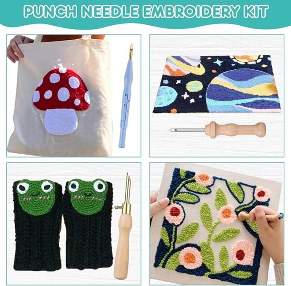 37Pcs Punch Needle Kit - Image 2