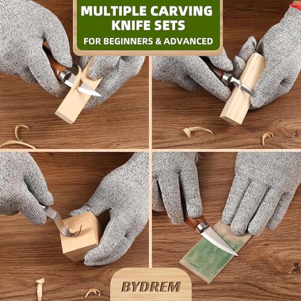 Wood Carving Kit, Wood Whittling Kit - Image 3